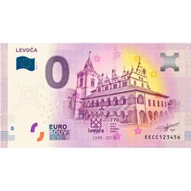 0 Euro Souvenir Slovensko 2019 - Levoča