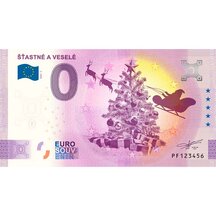 0 Euro Souvenir Slovensko 2020 - Šťastné a Veselé
