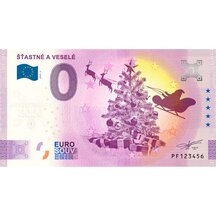 0 Euro Souvenir Slovensko 2020 - Šťastné a Veselé - Anniversary