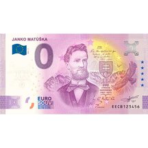 0 Euro Souvenir Slovensko 2021 - Janko Matúška - Anniversary