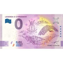 0 Euro Souvenir Slovensko 2021 - Legenda o Cypriánovi