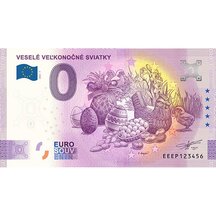 0 Euro Souvenir Slovensko 2022 - Veselé veľkonočné sviatky