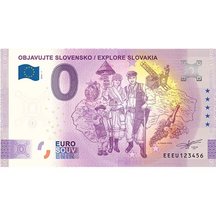 0 Euro Souvenir Slovensko 2023 - Objavujte Slovensko 1 (dotlač)