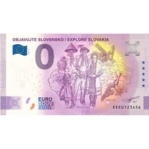 0 Euro Souvenir Slovensko 2023 - Objavujte Slovensko 2