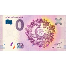 0 Euro Souvenir Slovensko 2019 - Šťastné a Veselé