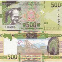 500 Francs 2018 Guinea