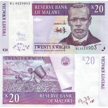 20 Kwacha 2009 Malawi