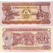 50 Meticais 1986 Mozambik