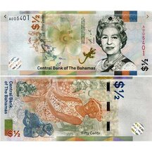 1/2 Dollar 2019 Bahamy