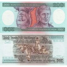 200 Cruzeiros 1984 Brazília