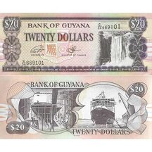 20 Dollars 2010 Guyana