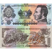 5 Lempiras 2012 Honduras