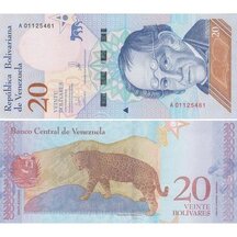 20 Bolívares 2018 Venezuela