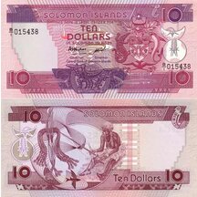 10 Dollars 1986 Šalamúnove ostrovy