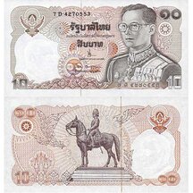 10 Baht 1980 Thajsko