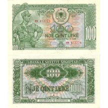 100 Leke 1957 Albánsko