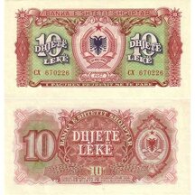 10 Leke 1957 Albánsko