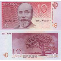 10 Krooni 1994 Estónsko