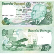 20 Escudos 1978 Portugalsko