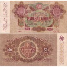 50 Korún 1919 Československo