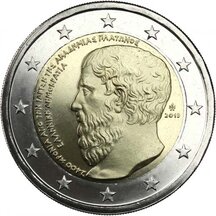2 EURO Grécko 2013 - Platónova Akadémia