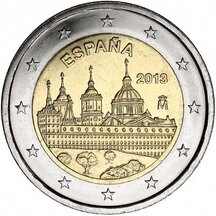 2 EURO Španielsko 2013 - El Escorial kláštor