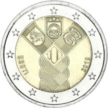 2 EURO Estónsko 2018 - Storočnica pobaltských štátov