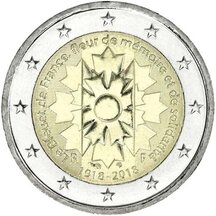 2 EURO Francúzsko 2018 - 1. svetová vojna