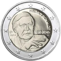 2 EURO Nemecko 2018 - Helmut Schmidt D