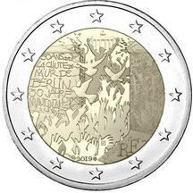 2 EURO Francúzsko 2019 - Berlínsky múr