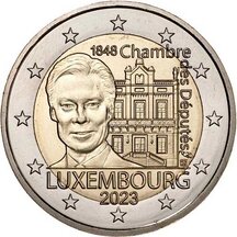 2 EURO Luxembursko 2023 - Luxemburský parlament