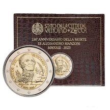 2 EURO Vatikán 2023 - Alessandro Manzoni