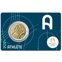 2 EURO Francúzsko 2024 - Olympijské hry 2024 (modrá) A