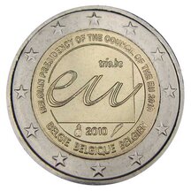 2 EURO Belgicko 2010 - Belgické predsedníctvo Rady EU