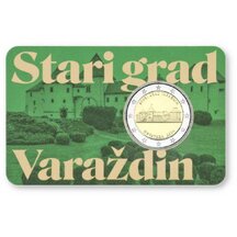 2 EURO Chorvátsko 2024 - Staré mesto Varaždin - coincard