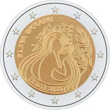2 EURO Estónsko 2022 - Slava Ukraini