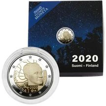 2 EURO Fínsko 2020 - Väinö Linna - Proof