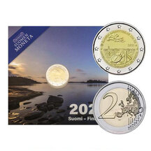 2 EURO Fínsko 2021 - Alandské ostrovy - Proof