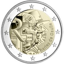 2 EURO Francúzsko 2020 - Charles de Gaulle