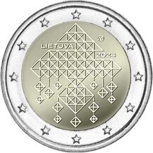 2 EURO Litva 2024 - Slamené záhrady