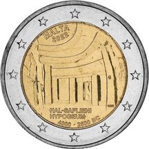2 EURO Malta 2022 - Chrámy Hal-Saflieni
