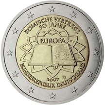 2 EURO Nemecko 2007 - Rímska zmluva D