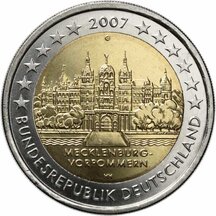 2 EURO Nemecko 2007 - Spolková krajina Meklenbursko-Predpomoransko G