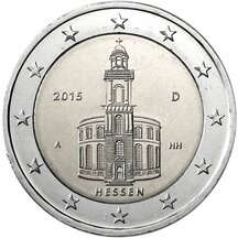 2 EURO Nemecko 2015 - Spolková krajina Hessen A