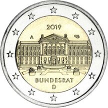 2 EURO Nemecko 2019 - Bundesrat A