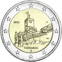2 EURO Nemecko 2022 - Thüringen A