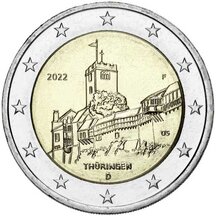 2 EURO Nemecko 2022 - Thüringen F