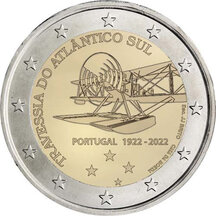 2 EURO Portugalsko 2022 - Let cez Atlantik