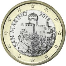 1 EURO - obehová minca San Maríno 2022