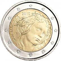 2 EURO San Maríno 2010 - Sandro Botticelli